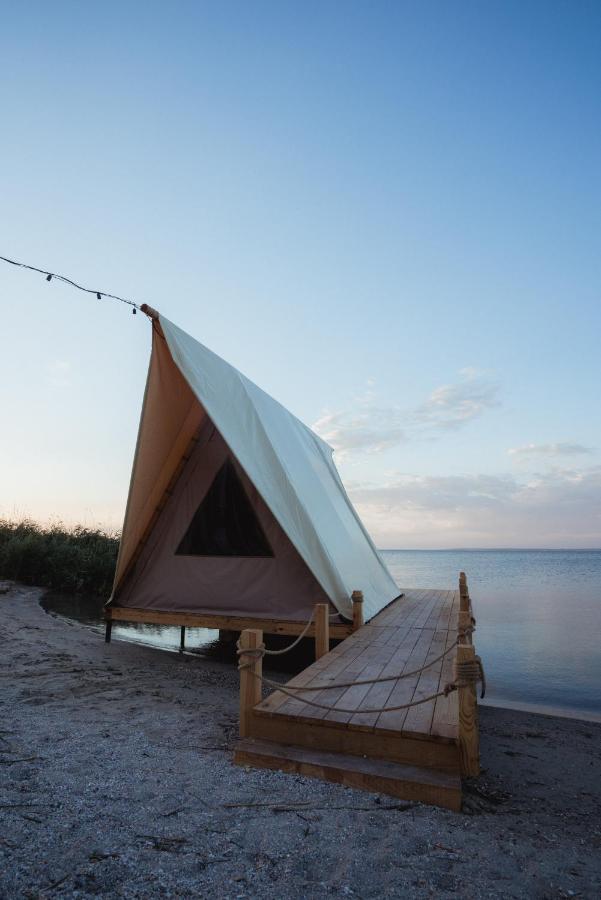 Glamping Mandra Hotel Zatoka Esterno foto