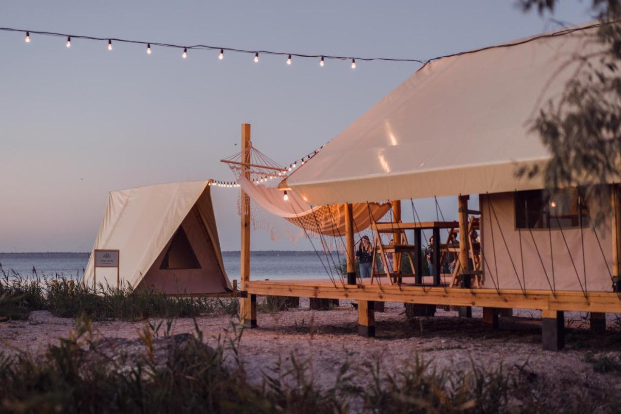 Glamping Mandra Hotel Zatoka Esterno foto