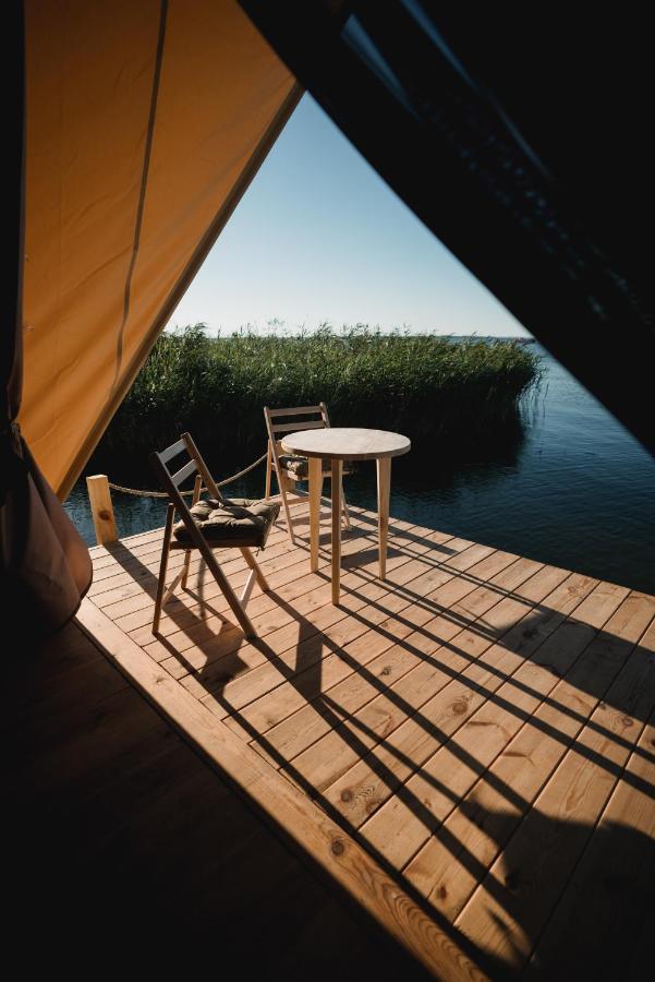 Glamping Mandra Hotel Zatoka Esterno foto